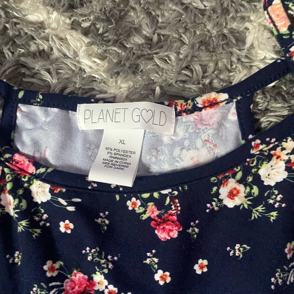 Floral Mini Dress - Picture 2 of 3